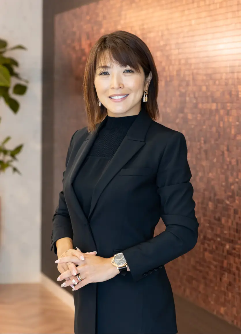 代表挨拶の写真: 大饗千鶴