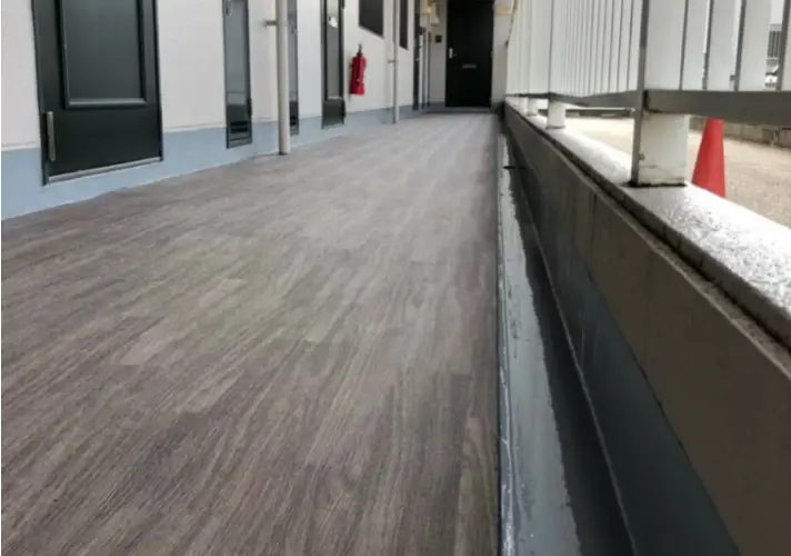 防滑シート工事